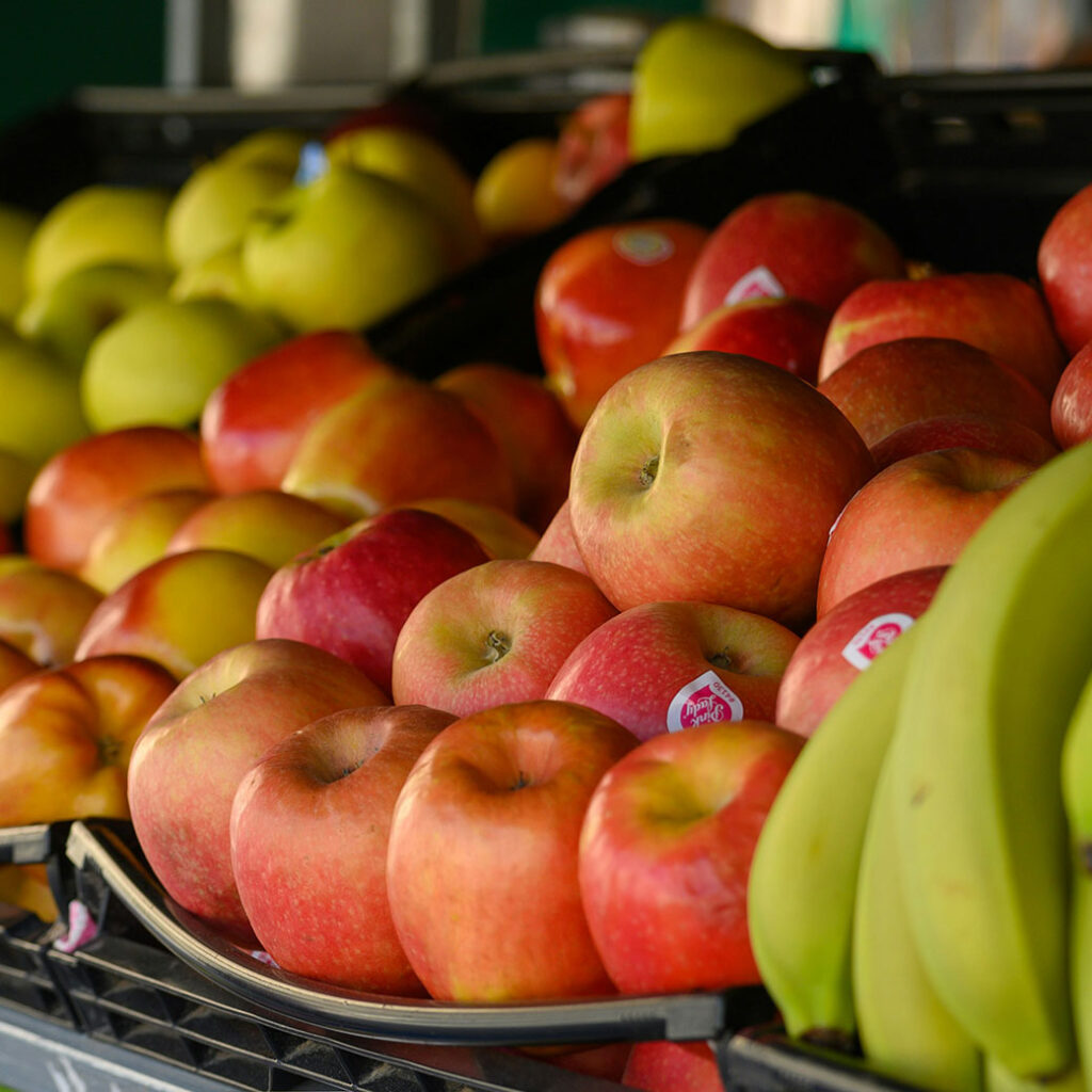 Frutas frescas selecionadas para empresas